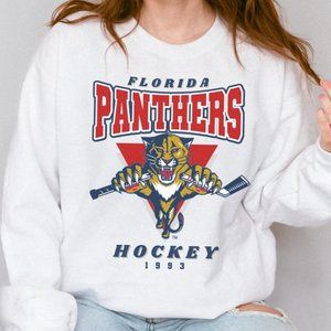 1993 Florida Panther Shirt, Hockey Shirt, N HL, Stanley Cup Panthers Sweatshirt